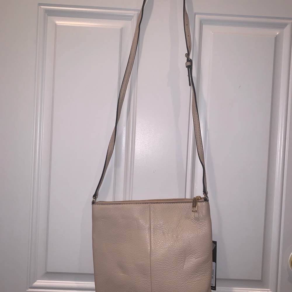 Karl Lagerfeld Paris Pebbled Leather Bag - Picture 4 of 5